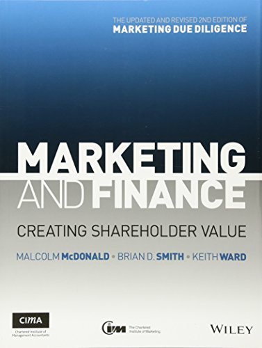 Beispielbild fr Marketing Due Diligence: Reconnecting Strategy to Share Price, 2nd Edition Format: Paperback zum Verkauf von INDOO