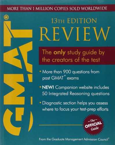 9781119961871: GMAT (R) REVIEW 13 ED., THE OFFICIAL GUIDE