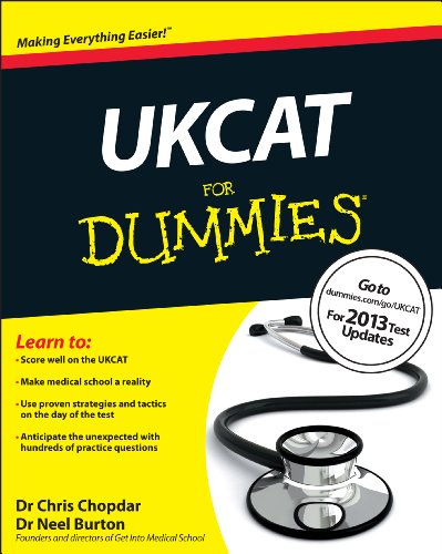 Beispielbild fr UKCAT For Dummies zum Verkauf von Goldstone Books