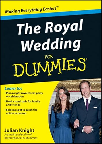 Beispielbild fr The Royal Wedding for Dummies zum Verkauf von Better World Books