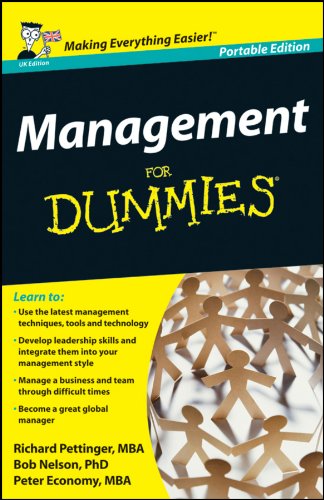 Beispielbild fr Management for Dummies UK Edition Whs Tr zum Verkauf von WorldofBooks