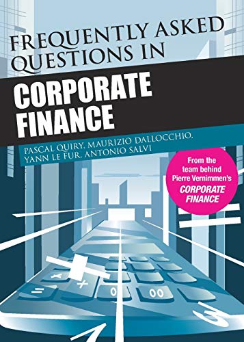 Stock image for Frequently Asked Questions in Corporate Finance for sale by Blackwell's