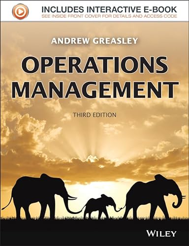 Stock image for Operations Management for sale by WeBuyBooks