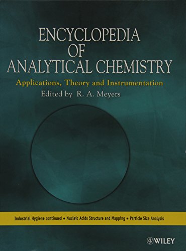 9781119991205: Encyclopedia of Analytical Chemistry