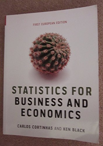 9781119993667: Statistics for Business and Economics