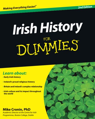 Imagen de archivo de Irish History For Dummies a la venta por SecondSale