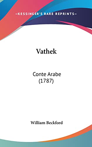 9781120068828: Vathek