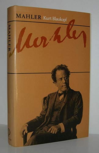 Stock image for Gustav Mahler. for sale by Library House Internet Sales