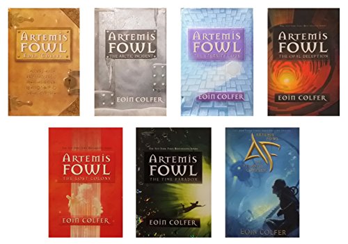 Stock image for Artemis Fowl Complete Series Set Books 1-7 : Artemis Fowl / the Arctic Incident / the Eternity's Code / the Opal Deception / the Lost Colony / the Time Paradox / the Atlantis Complex for sale by Byrd Books