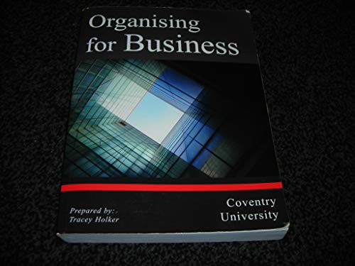 Stock image for Organising for Business Custom Coventry for sale by Greener Books