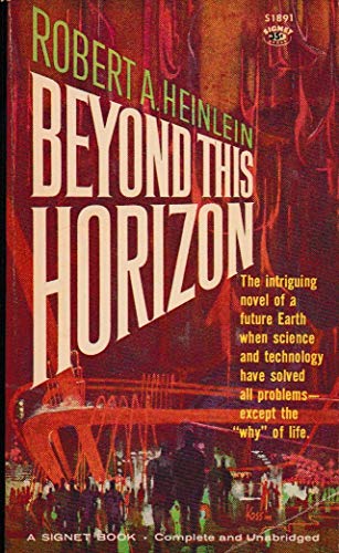 Stock image for Beyond This Horizon 1ST Edition Thus for sale by Hawking Books