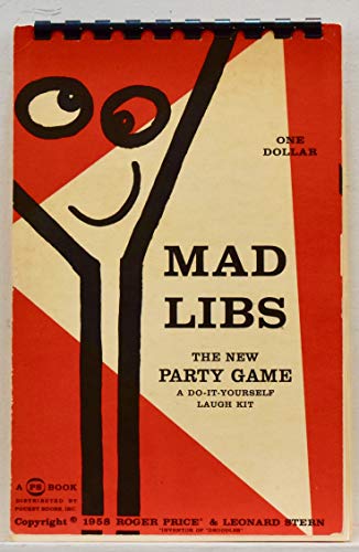 Mad Libs the New Party Game 1ST Edition Unused (9781122516655) by Price, Roger