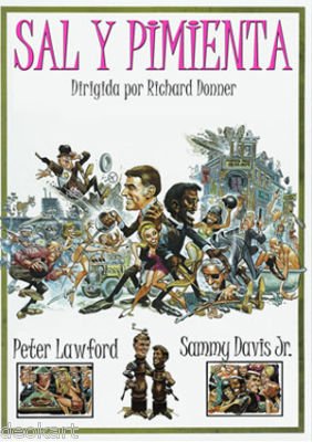 9781122820325: SALT AND PEPPER (Region 2 import) Sammy Davis Jr., Peter Lawford