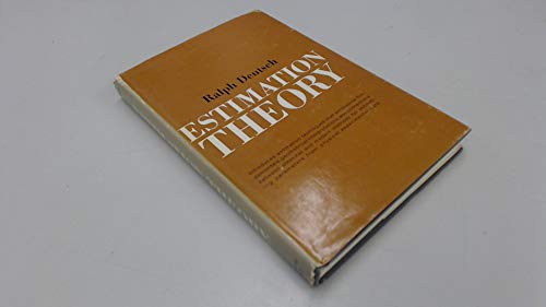 Imagen de archivo de Estimation Theory a la venta por Better World Books
