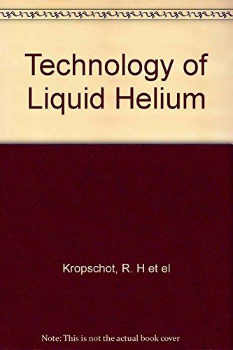 Beispielbild fr Technology of liquid helium (United States. National Bureau of Standards. Monograph) zum Verkauf von Wonder Book