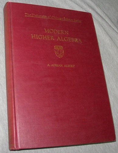 Immagine dell'editore per Modern Higher Algebra venduto da ThriftBooks-Atlanta