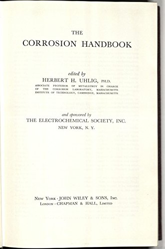 Imagen de archivo de The Corrosion Handbook a la venta por Mispah books