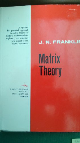 9781124108056: Matrix Theory