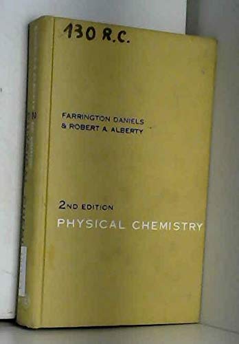 Stock image for Physical Chemistry for sale by Better World Books