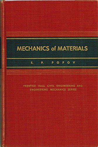 9781124144702: Mechanics of materials (Prentice-Hall civil engineering and engineering mechanics series)
