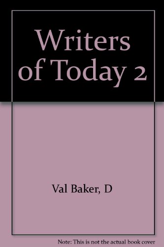 Stock image for Writers of Today 2 for sale by Better World Books Ltd