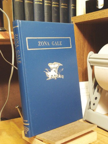 9781125149638: Zona Gale (Twayne's United States Authors Series, 18)