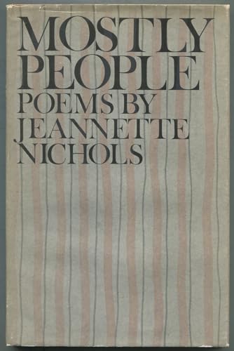 Stock image for Mostly People: Poems for sale by Irish Booksellers