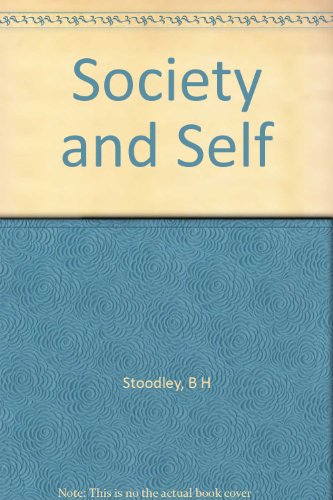 Imagen de archivo de Society and Self a la venta por Better World Books