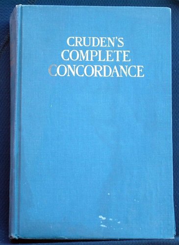 9781125212325: Crudens Complete Concordance