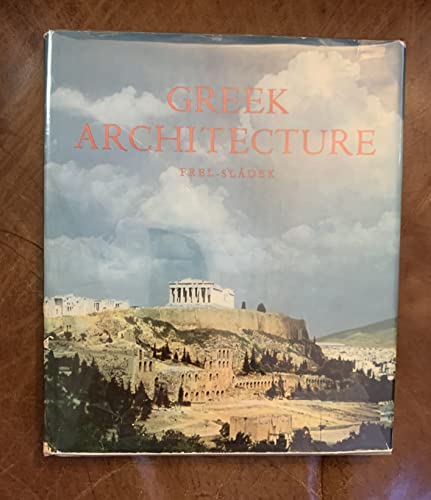 Stock image for GREEK ARCHITECTURE for sale by Neil Shillington: Bookdealer/Booksearch