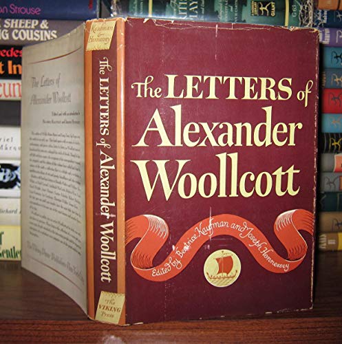 Beispielbild fr Letters of Alexander Woollcott zum Verkauf von Alien Bindings