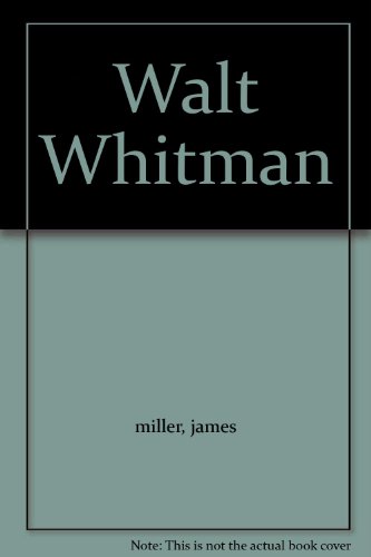 9781125255285: Walt Whitman