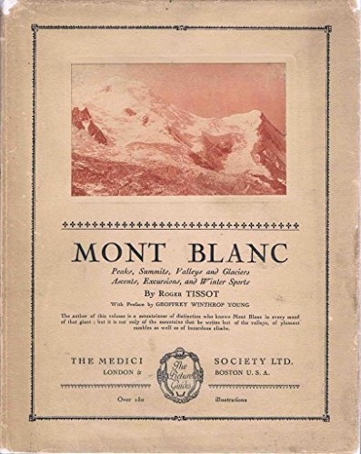 Stock image for Mont Blanc English Edition for sale by Squeaky Trees Books