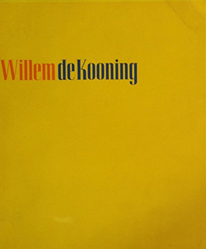 Beispielbild fr Willem de Kooning [Paperback] Thomas B. Hess and Willem de Kooning zum Verkauf von A Squared Books (Don Dewhirst)