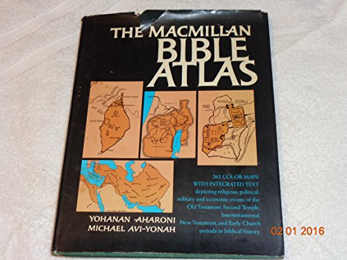 9781125646304: Macmillan Bible Atlas