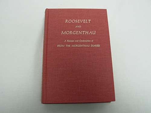 Beispielbild fr ROOSEVELT AND MORGENTHAU zum Verkauf von Better World Books