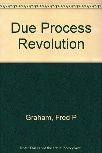 Stock image for Due Process Revolution for sale by Epilonian Books