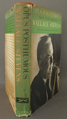 Beispielbild fr Opus Posthumous 1ST Edition zum Verkauf von Better World Books
