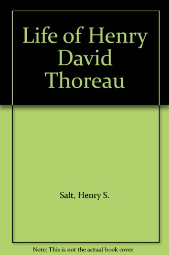 9781125903377: Life of Henry David Thoreau [