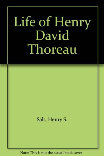 9781125903377: Life of Henry David Thoreau