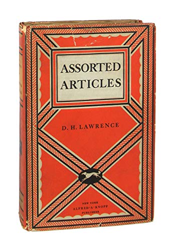 ASSORTED ARTICLES. (9781125907344) by Lawrence, D.H.