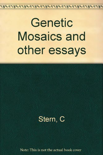 Imagen de archivo de Genetic Mosaics and Other Essays a la venta por Wonder Book