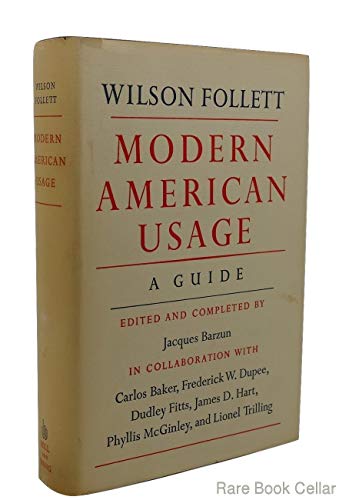 9781127019571: Modern American Usage