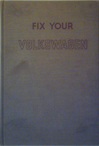 9781127056132: Fix your Volkswagen