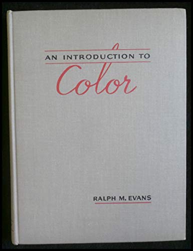 9781127096657: An introduction to color