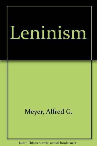 9781127221264: Leninism (Russian Research Center studies)