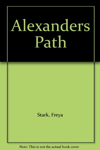 Stock image for Alexanders Path for sale by Irish Booksellers