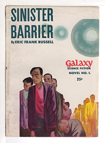 9781127387892: Sinister Barrier Galaxy SF Novel 01