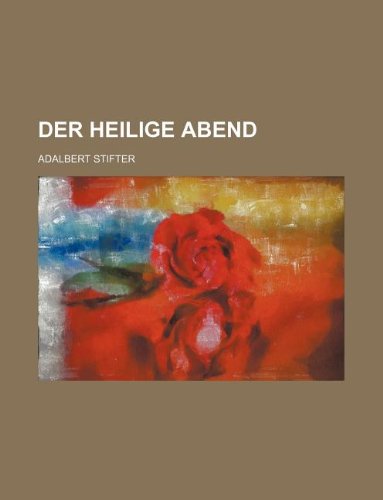 9781130217414: Der heilige Abend