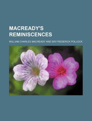 9781130257793: Macready's reminiscences